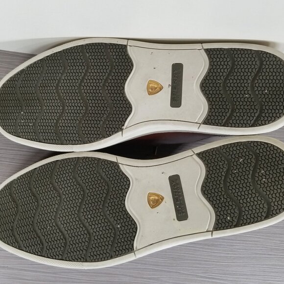 Sperry Gold Cup Sport Sneaker, Cognac Leather, Mens Size 11.5 M - Picture 11 of 12
